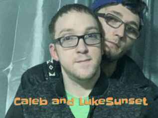 Caleb_and_LukeSunset