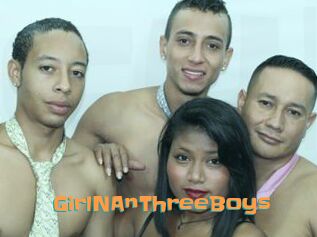 GirlNAnThreeBoys