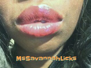 MsSavannahLicks