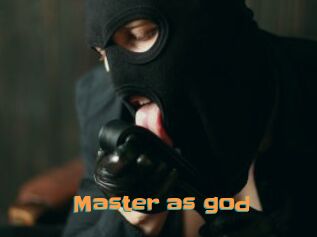 Master_as_god