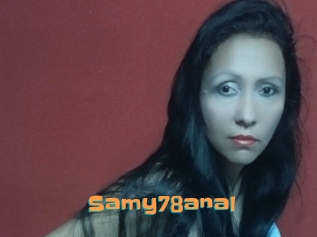 Samy78anal
