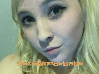 Sexiiiblondebabe